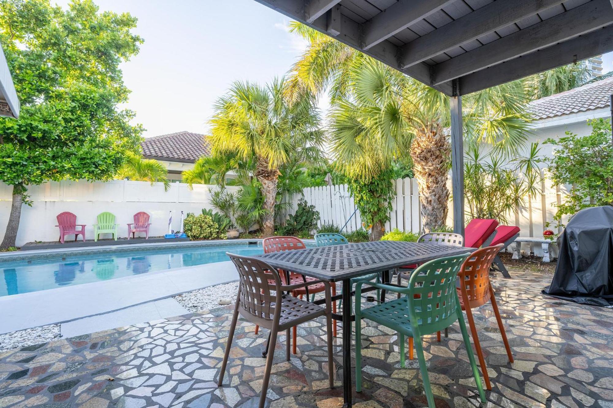 4 Bed/4,5 Bath Beach House Fort Lauderdale Exterior foto